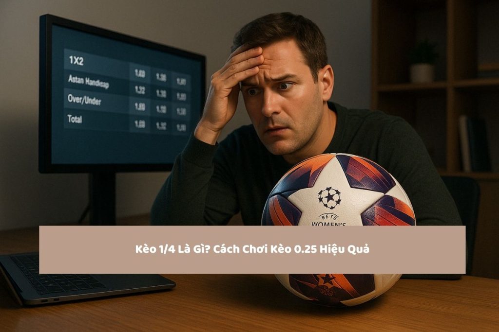 Kèo 1/4 Là Gì? Cách Chơi Kèo 0.25 Hiệu Quả Kèo 1/4 Là Gì? Cách Chơi Kèo 0.25 Hiệu Quả
